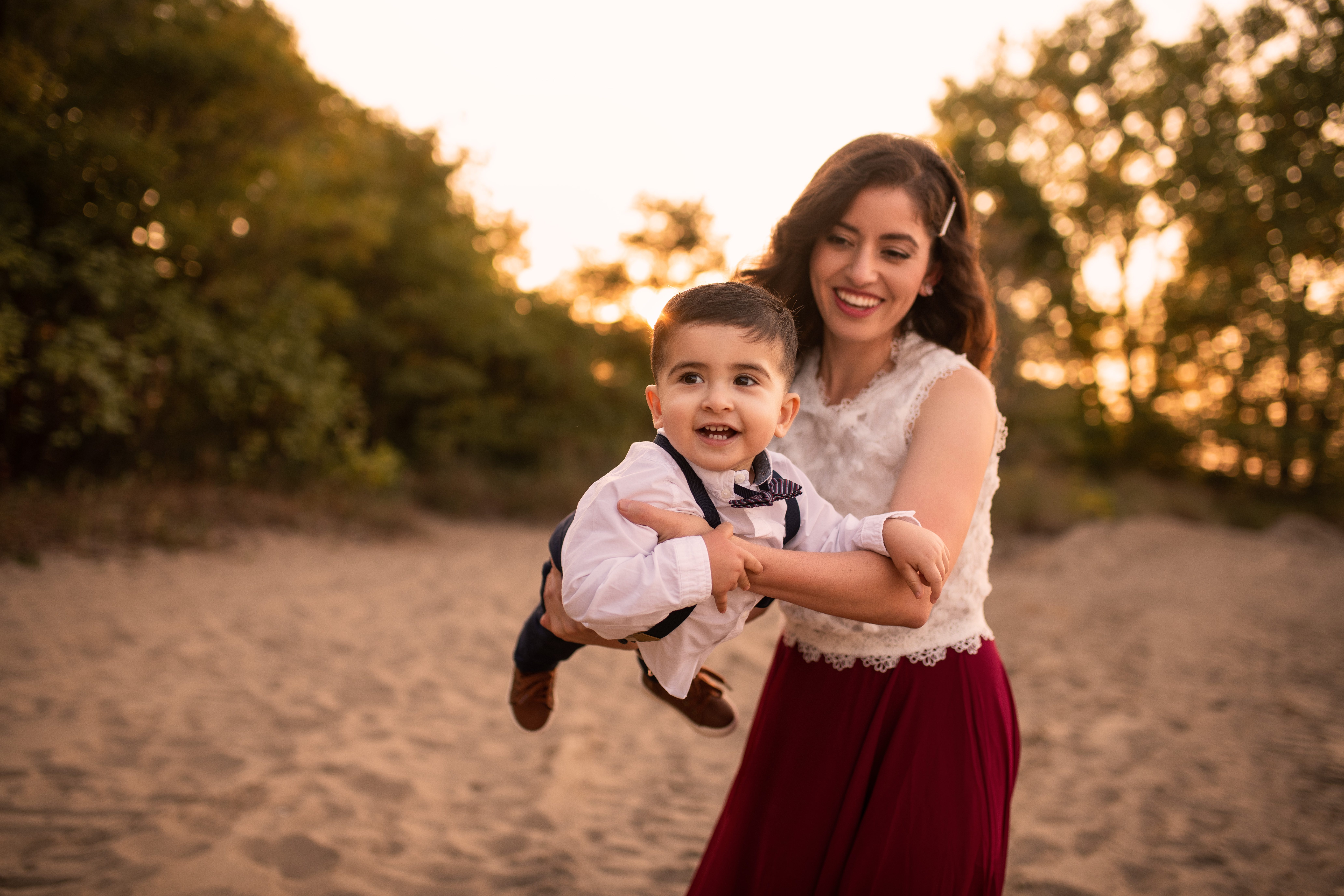 Vacation family Session in Erie Pennsylvania by Maria Angeles photography in Presque Isle